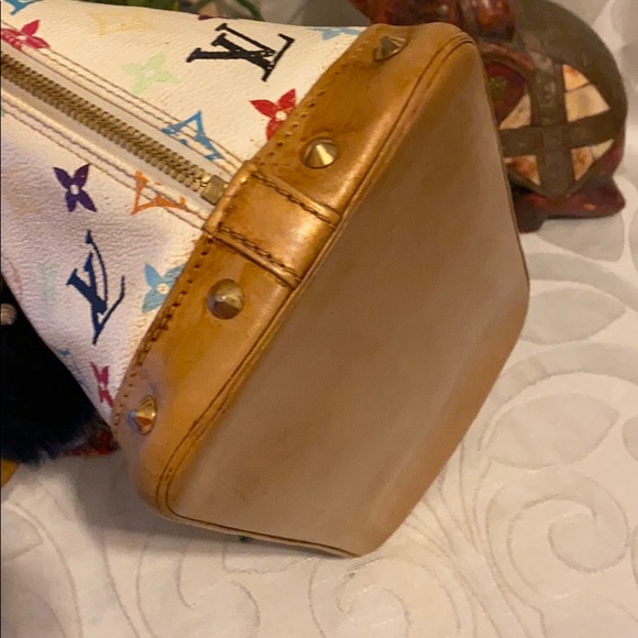 COPY - Louis Vuitton multicolor Murakami Satchel Alma - Picture 7 of 16